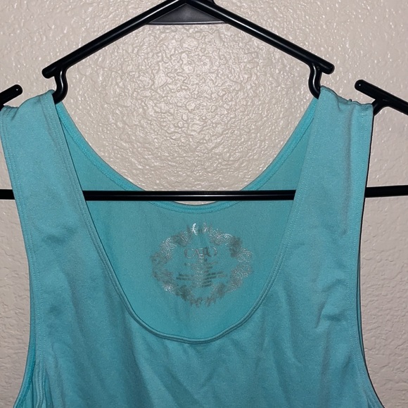 Teal Blue Tank - Picture 2 of 3